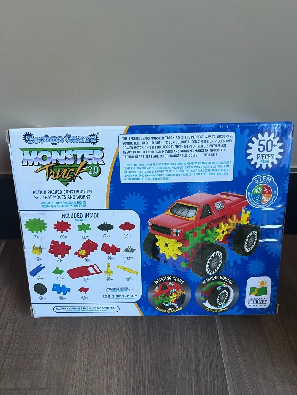 Techno Gears Monster Truck 2.0 building set NIB $25